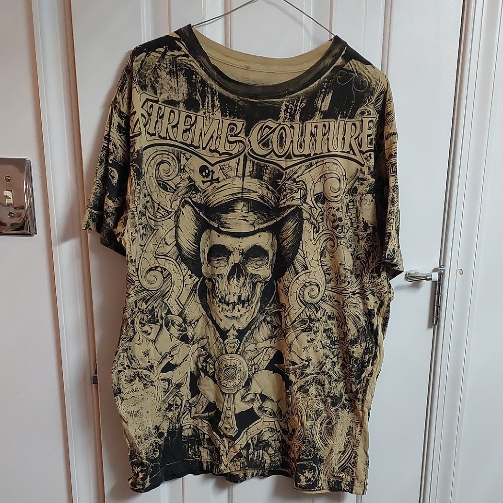 Xtreme Couture by Affliction Men's Black Graphic T-Shirt